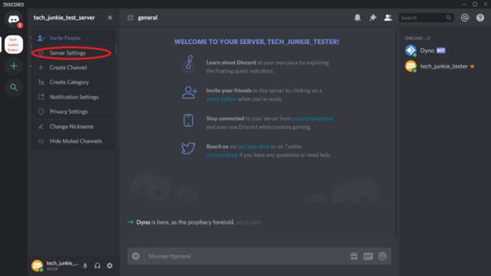 Discord adding roles step - 2