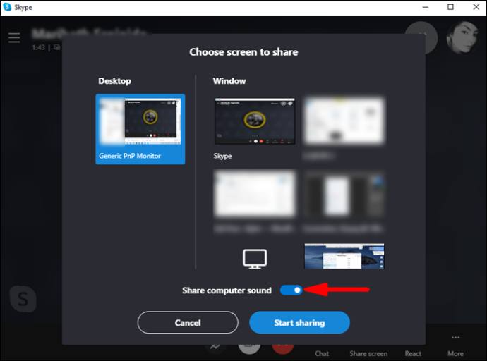 How to Share Audio on Skype Windows - 5