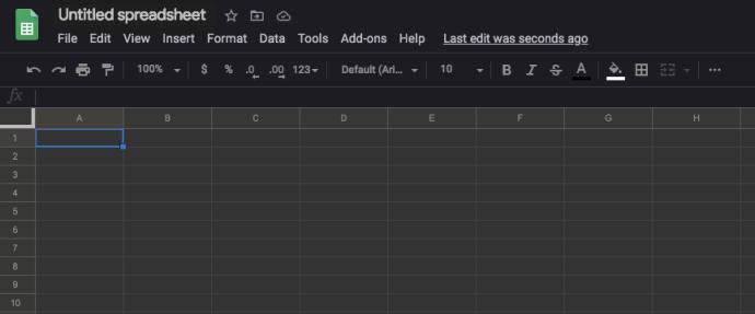 How to Make Graph on Google Docs - 1