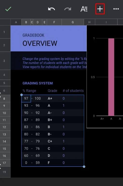 How to Make a Chart on Google Docs on an Android and iPhone - 4