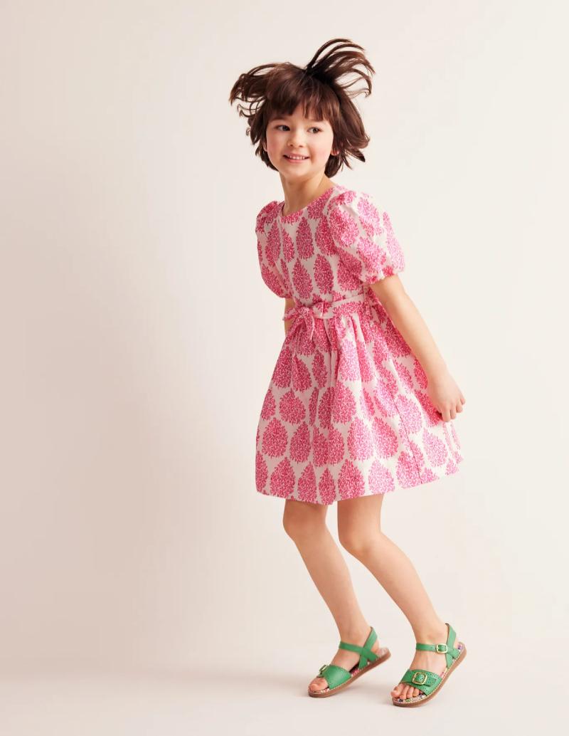 Boden kid's pink frock