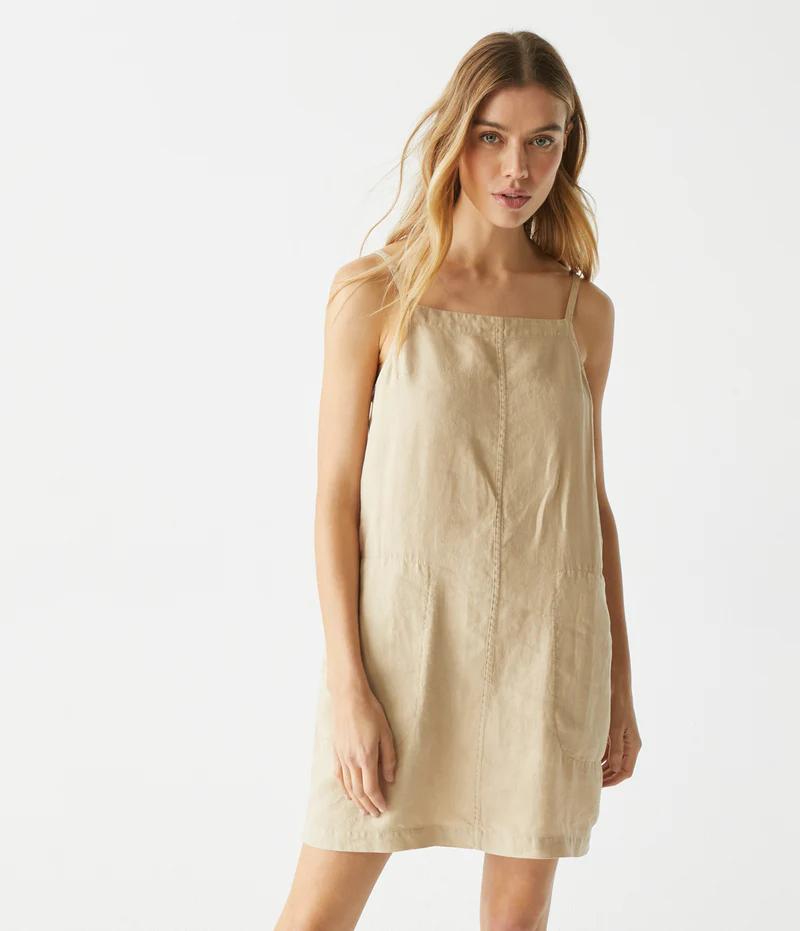 Ludovica Linen Mini Dress