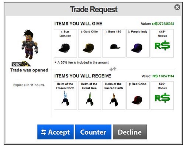 Drop something in Roblox - 3