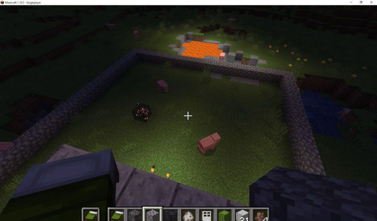 Zombie-Proof Village in Minecraft - 2
